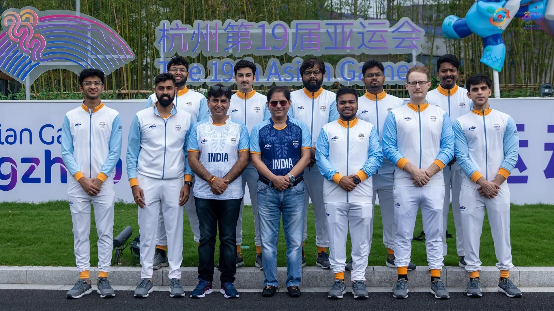 A squad of 15 athletes represented India as esports made its Asian Games debut as a medal event at Hangzhou 2022 ©Esports Federation of India