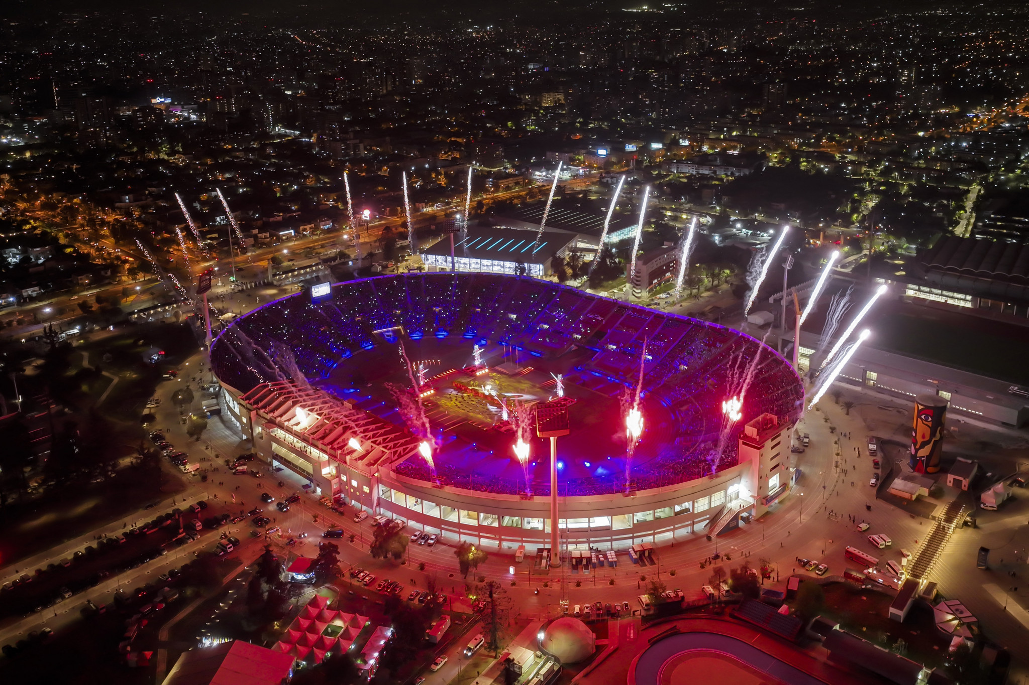 First Pan American Games to be hosted in Chile stages stunning Opening Ceremony