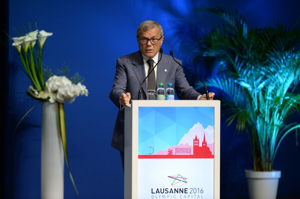 Sir Martin Sorrell urges sports world to "adapt or die" following recent scandals ©Getty Images