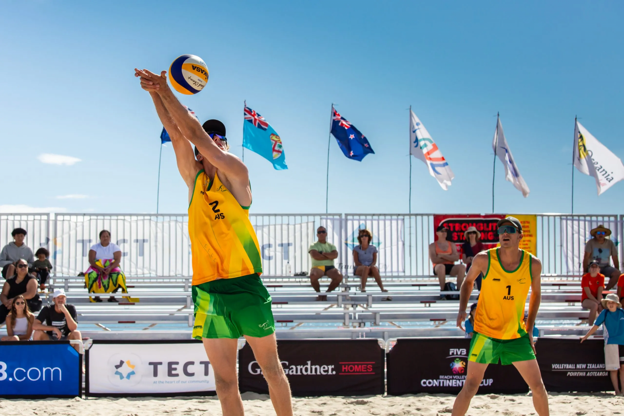 Adelaide has hosted the beach volleyroos since 2000 ©Volleyball Australia