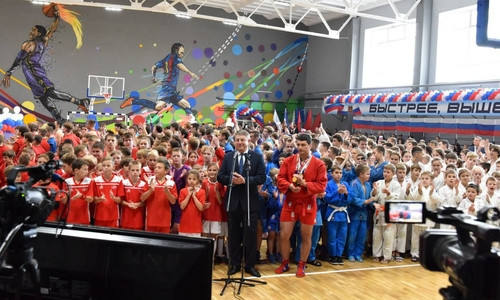 The new facility features two swimming pools, a multi-purpose sports hall, a gym, and a martial arts space ©All-Russian Sambo Federation