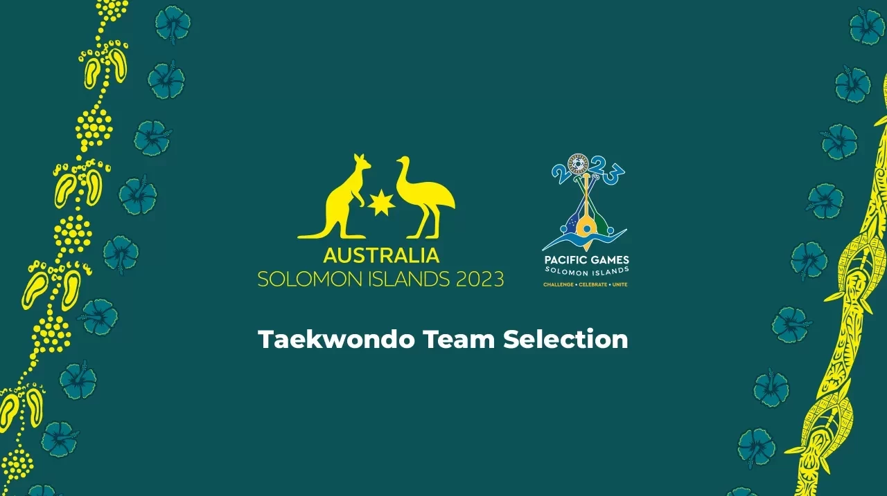 Eight taekwondo athletes have been named to Australia's Solomon Islands 2023 team ©AOC