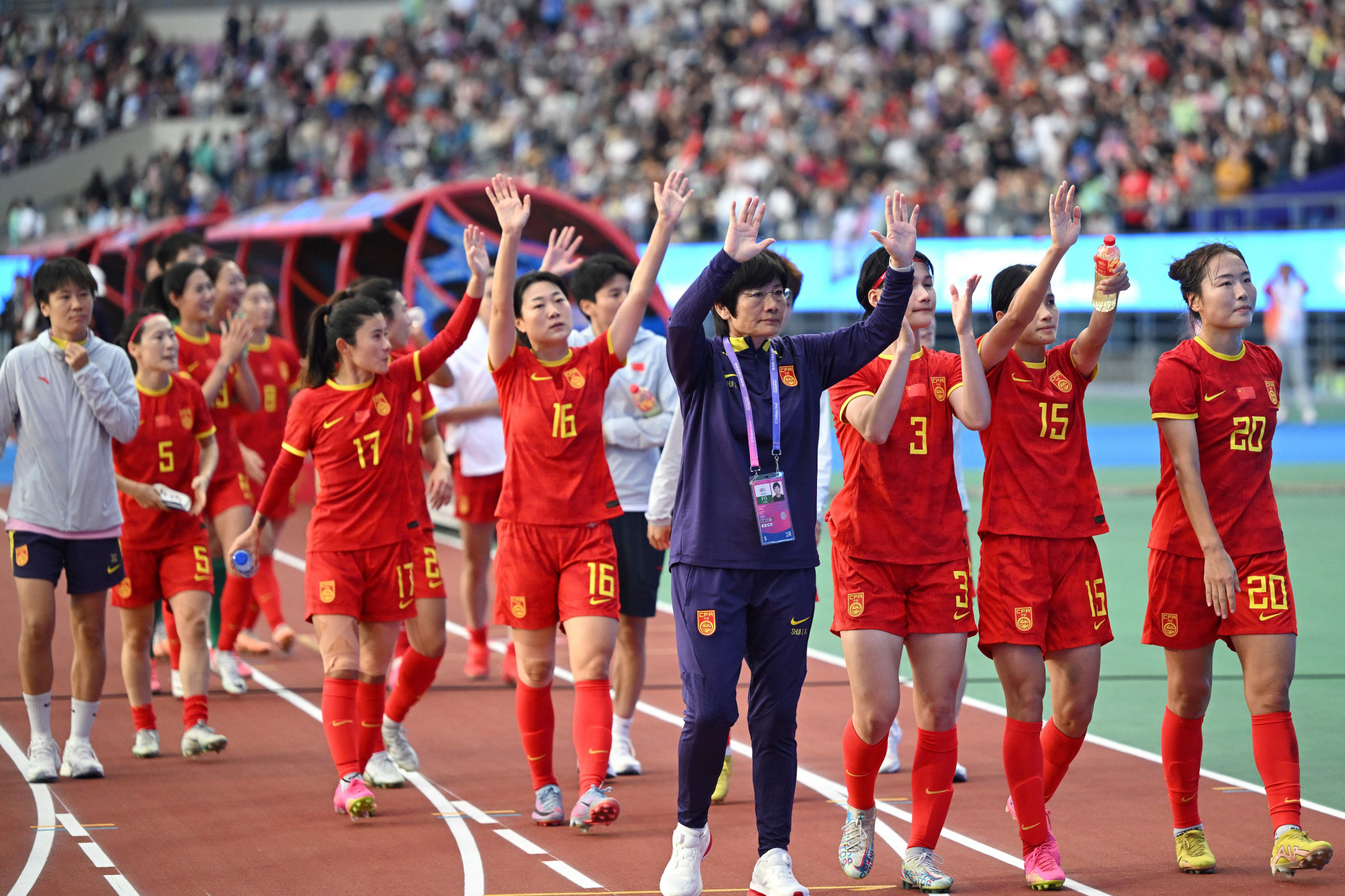 China's women won the Asian Games bronze medal at Hangzhou 2022, bouncing back from a disappointing FIFA Women's World Cup, which included losing 6-1 to England ©Getty Images