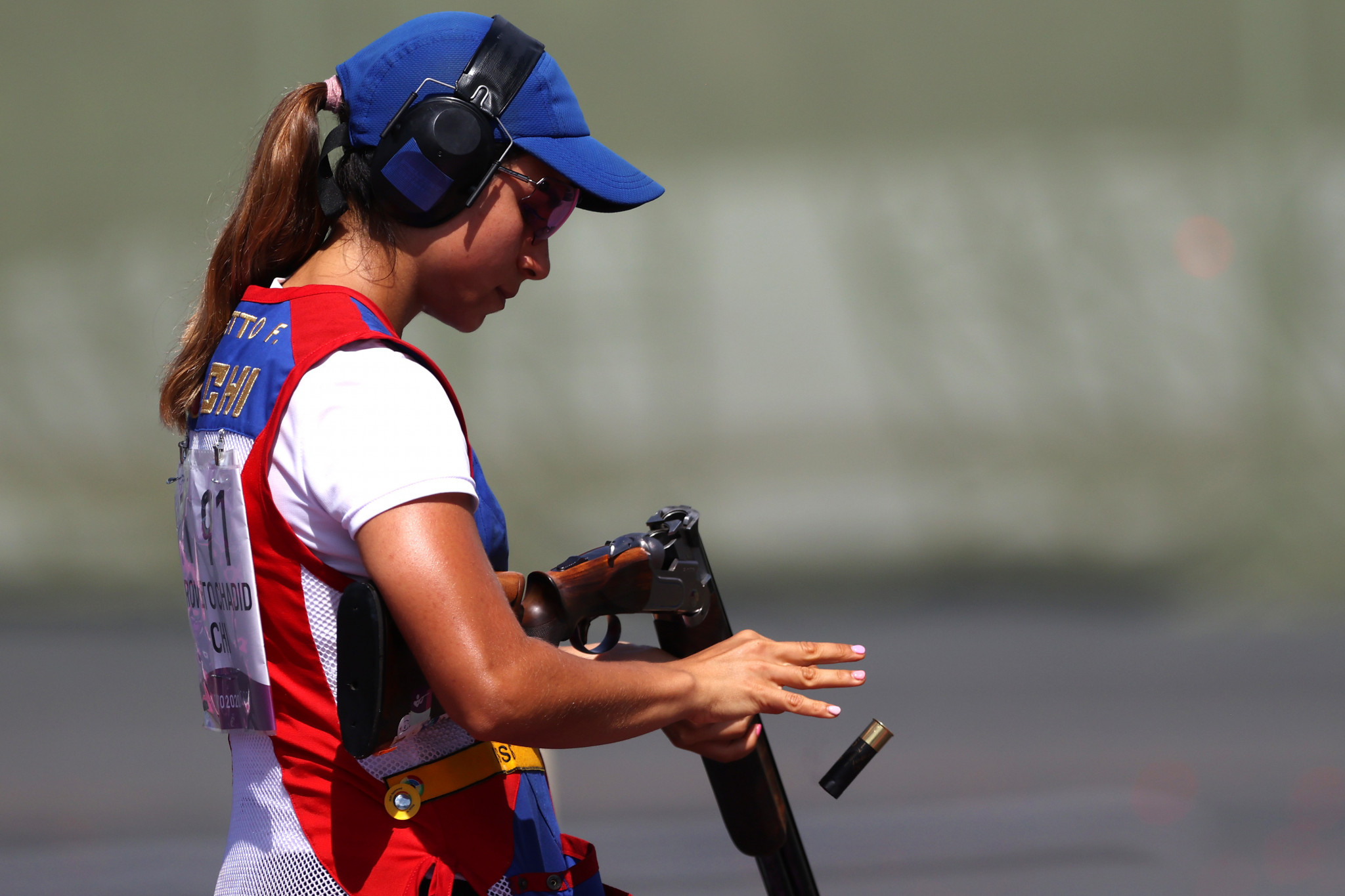Shooter Crovetto wins host nation Chile's first gold of Santiago 2023