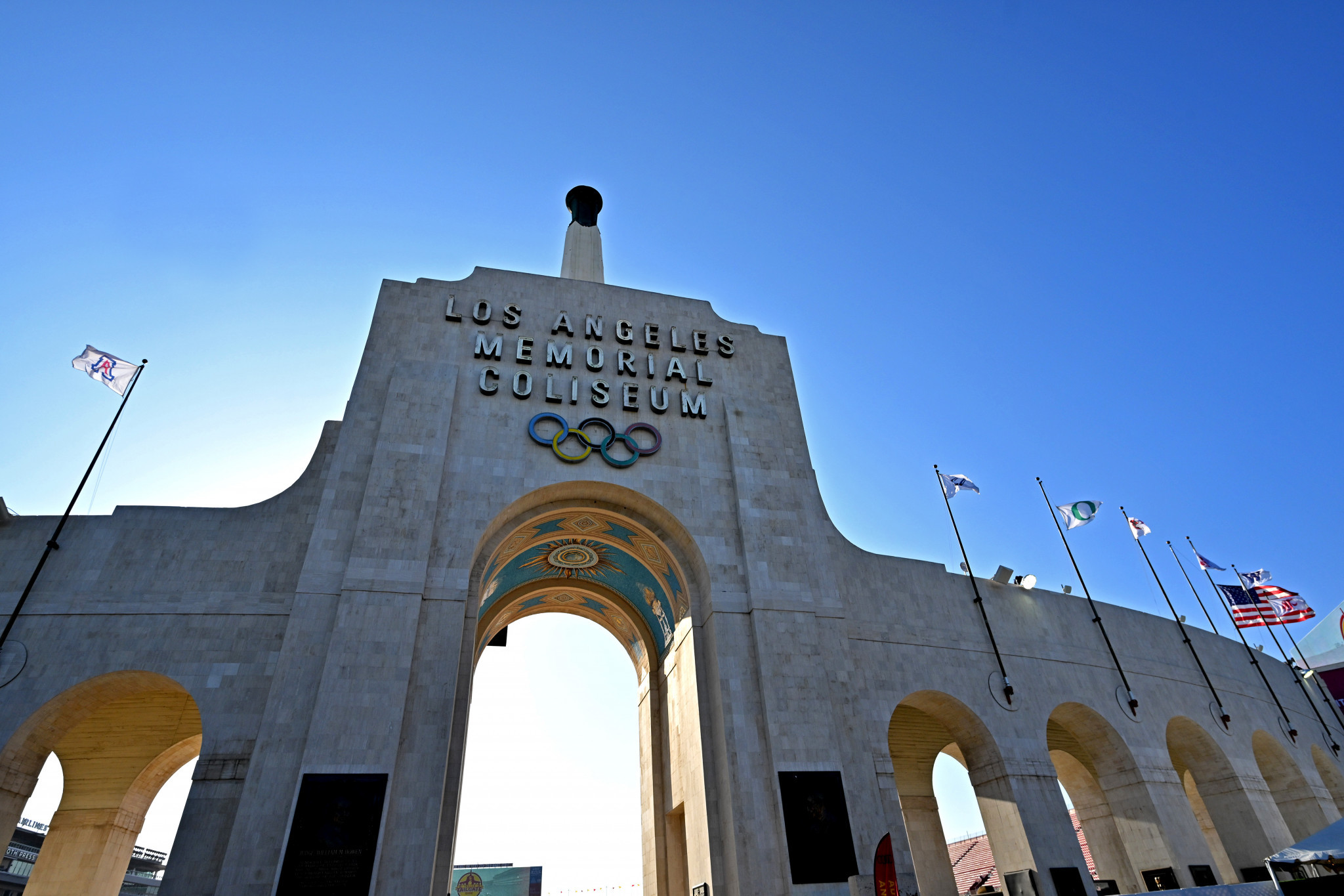 Special song written to celebrate centenary of Los Angeles Coliseum