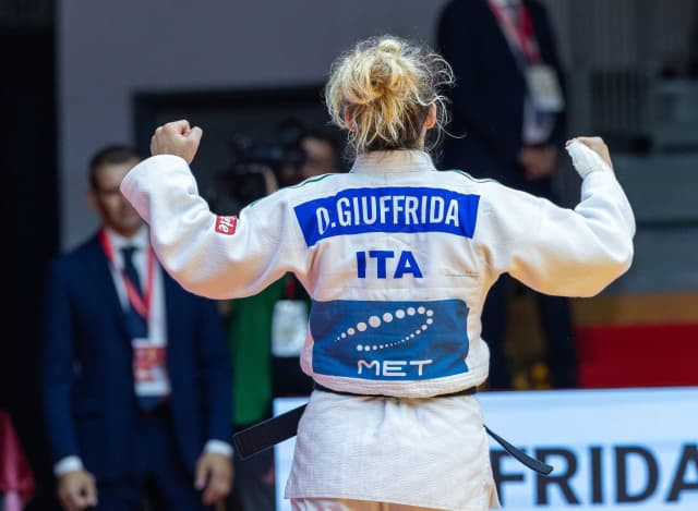 Odette Giuffrida added a second gold medal for Italy ©IJF