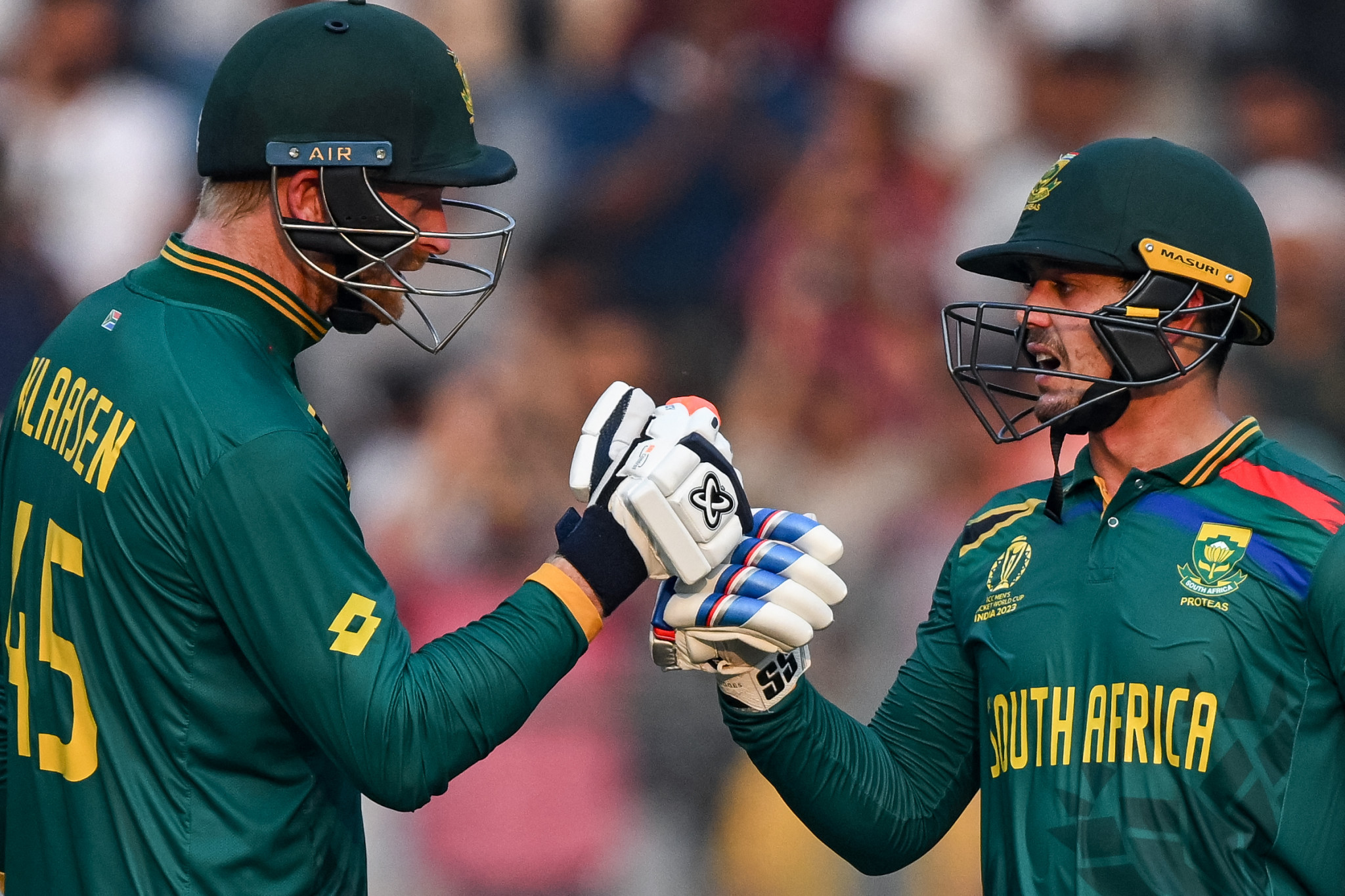 It was South Africa's fourth victory in five matches and their superior run rate of 2.37 puts them above New Zealand although both sides have eight points ©Getty Images