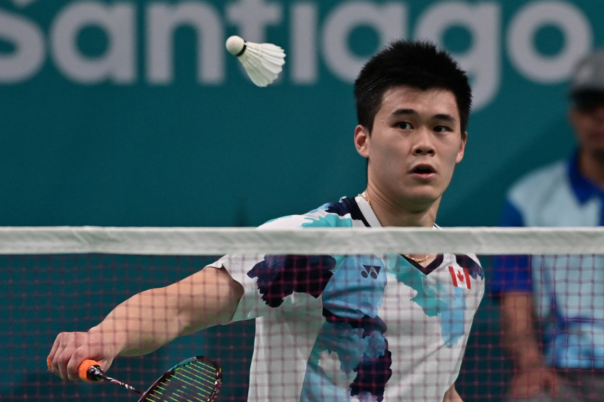 Brian Yang won men's singles gold on a good day for Canadian badminton ©Getty Images