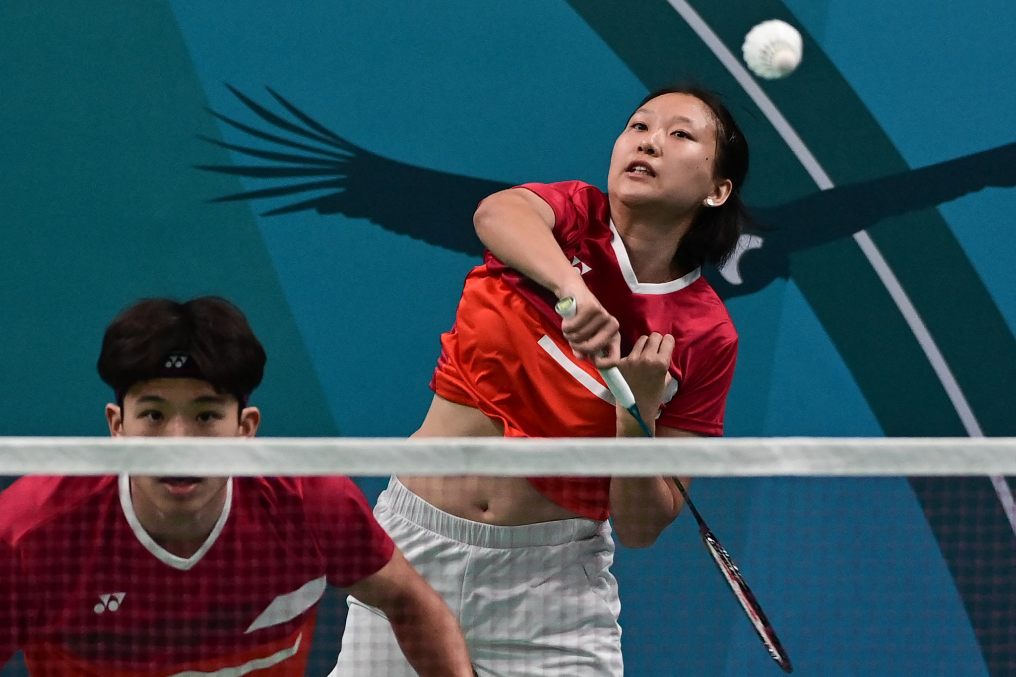 Josephine Wu won two doubles gold medals in badminton ©Getty Images