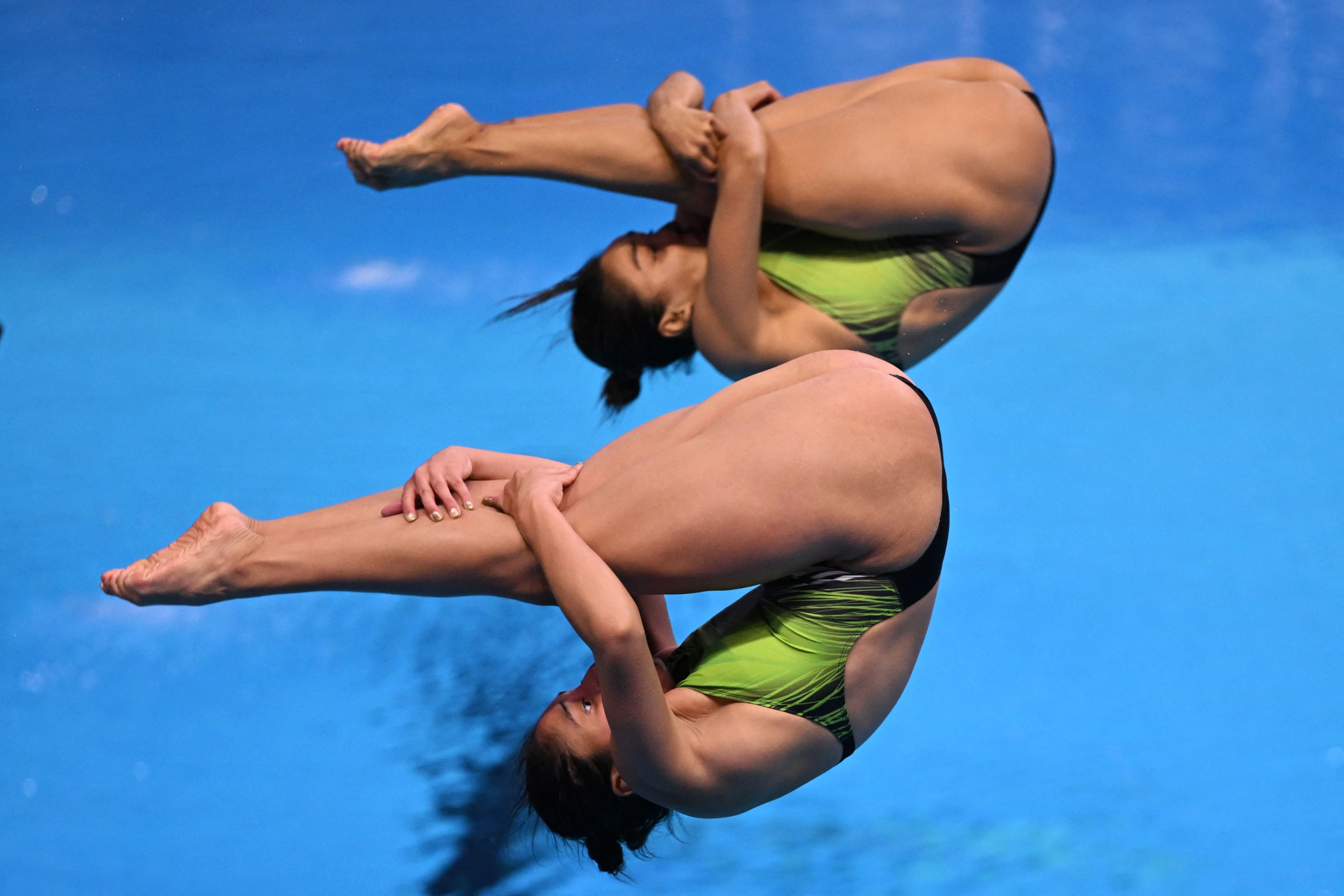 Arantxa Chávez and Paola Pineda helped continue Mexico's diving dominance ©Getty Images