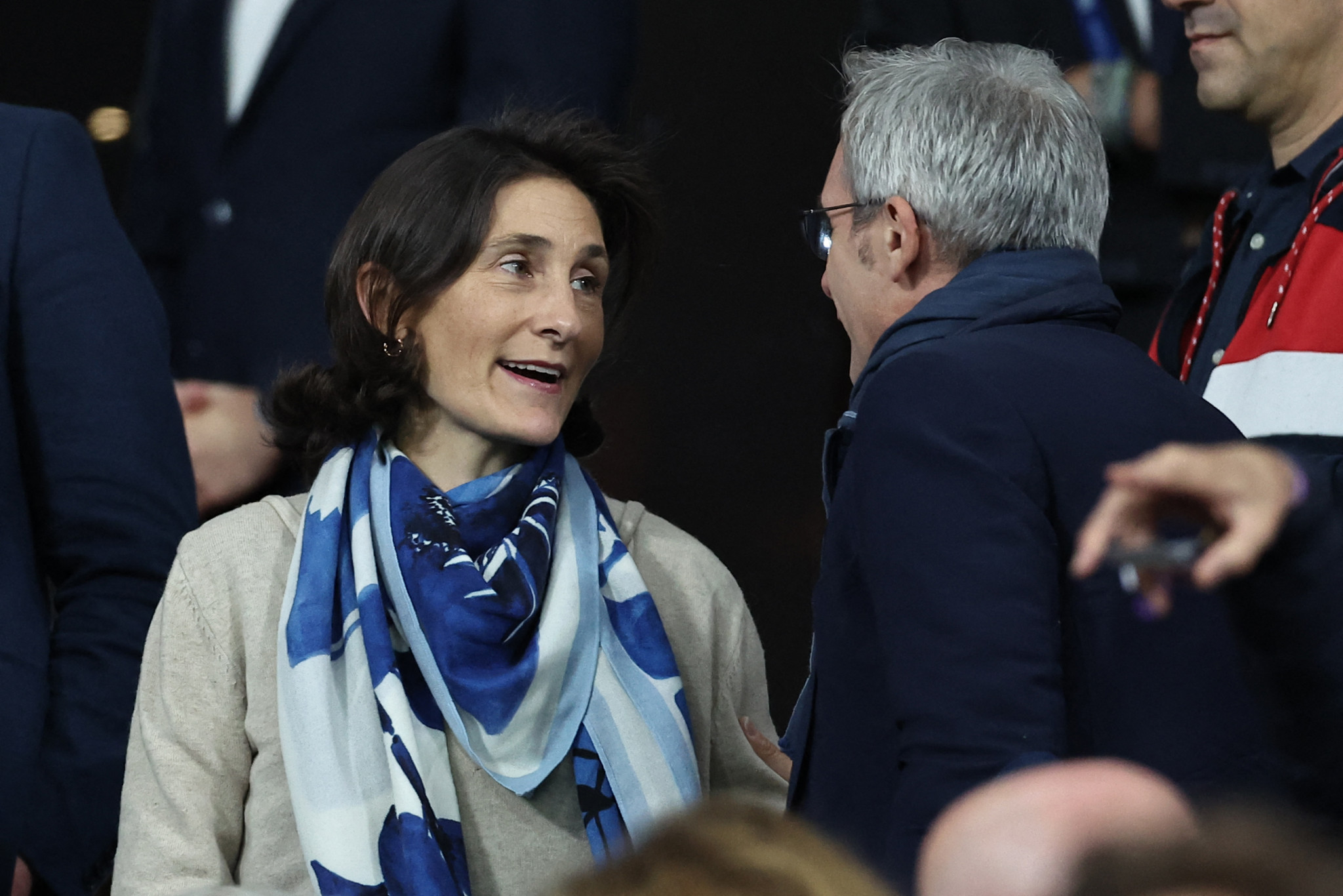 French Sports Minister Amélie Oudéa-Castéra has played down fears that inflation could lead to a rise in Paris 2024 costs ©Getty Images