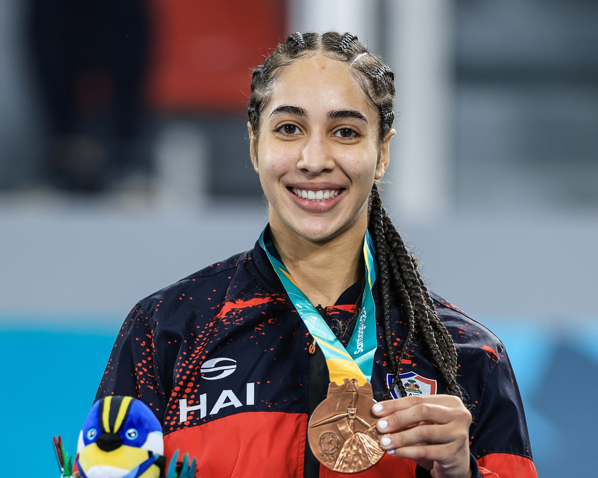 Aliyah Shipman added a bronze to Haiti's tally at Santiago 2023 after the country had not won a Pan American Games medal since Rio 2007 ©Getty Images