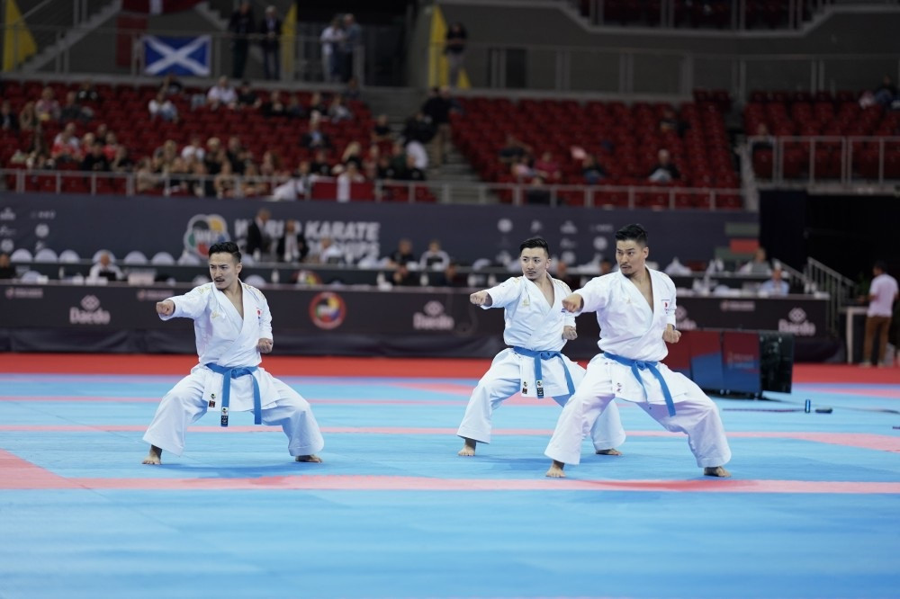 Japan make team kata finals in show of dominance at Karate World Championships