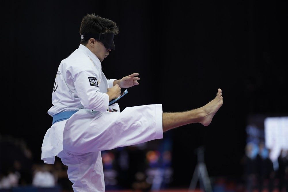 Eight categories of Para karate were contested in Budapest ©WKF
