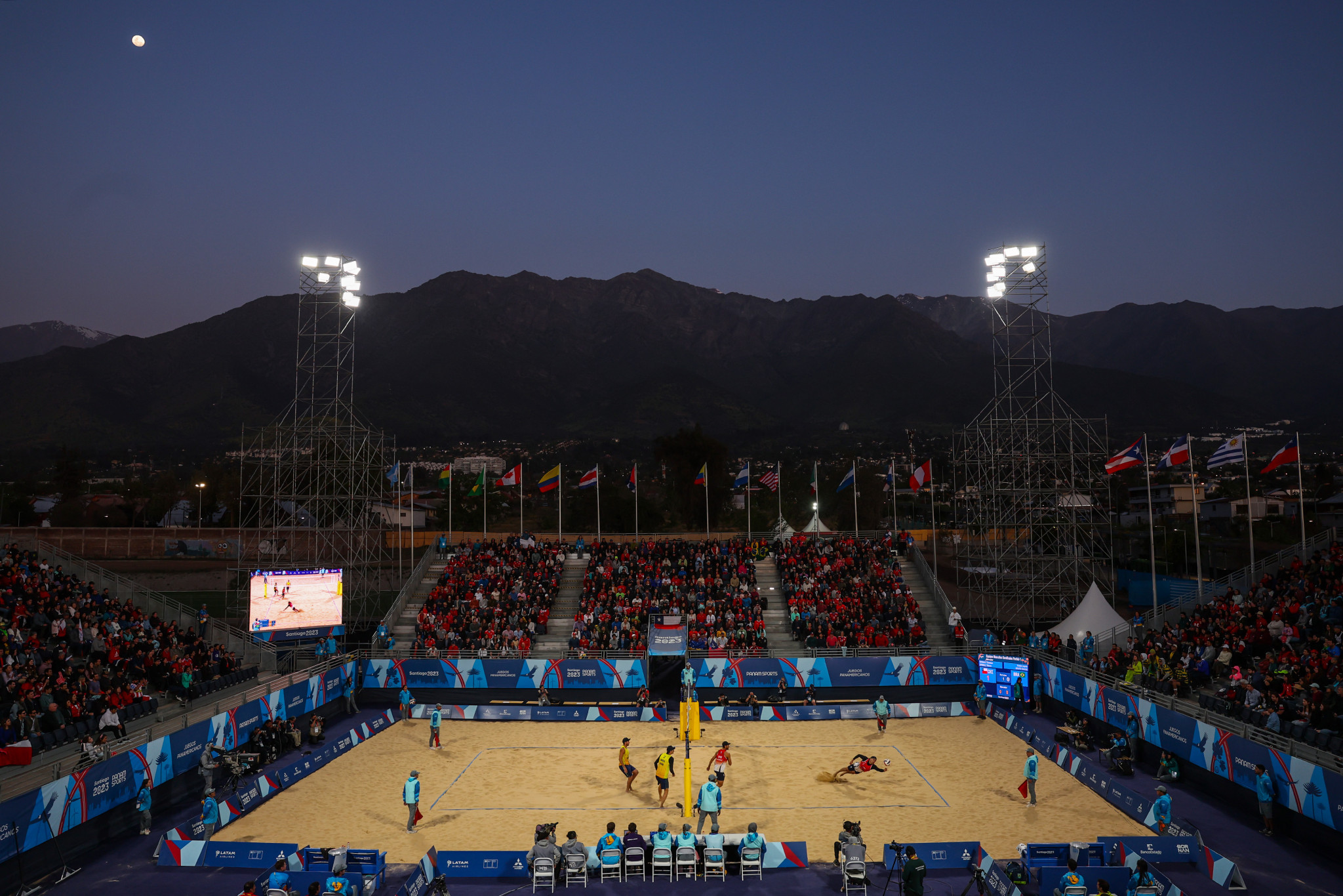 The facilities and atmosphere at Santiago 2023 seems to be impressing everyone who experiences it ©Getty Images
