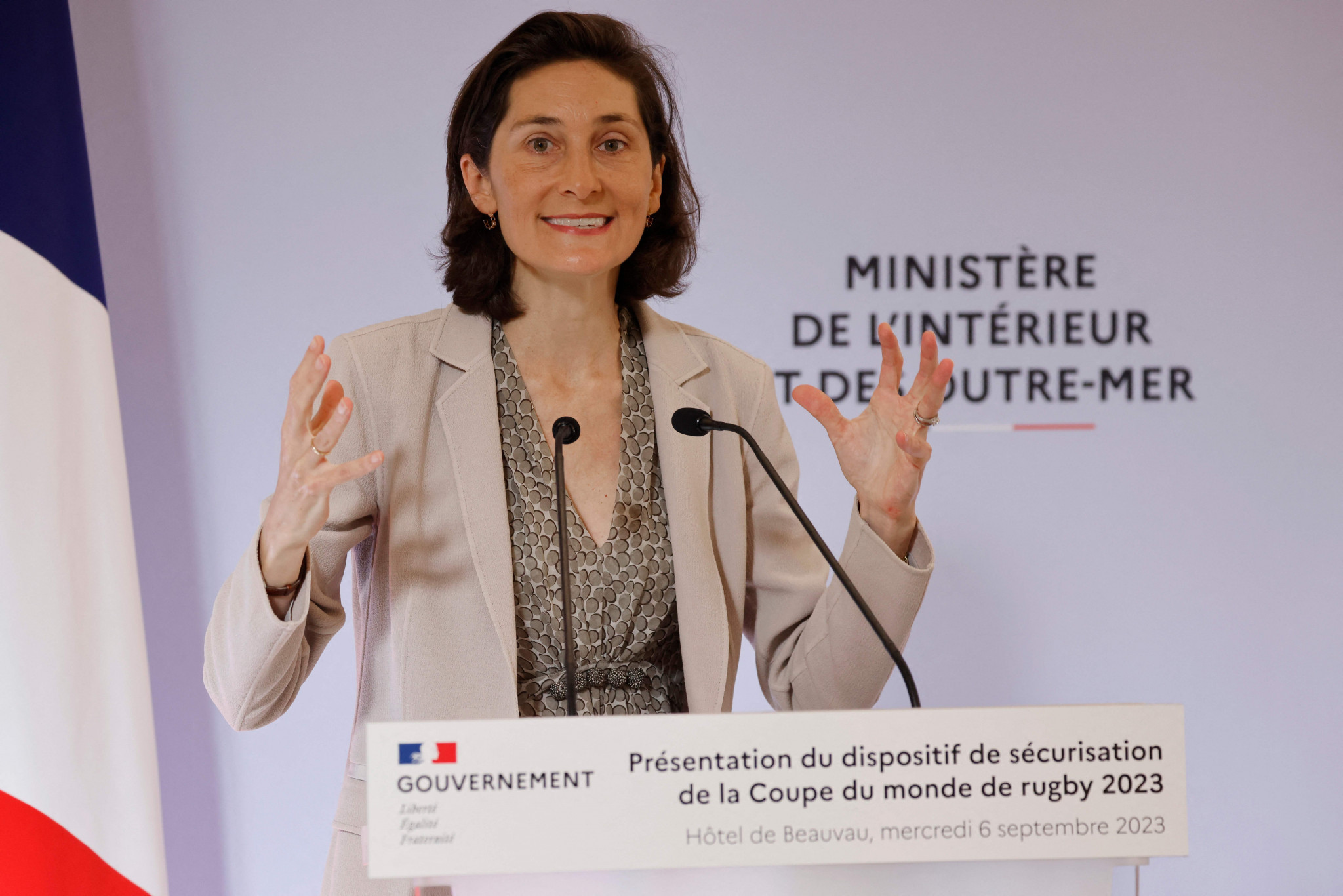 Amélie Oudéa-Castéra, the French Minister of Sports and the Olympic and Paralympic Games, has told the Senate that initial proposals over the post-Paris 2024 use of the Stade de France will be invited in January next year ©Getty Images