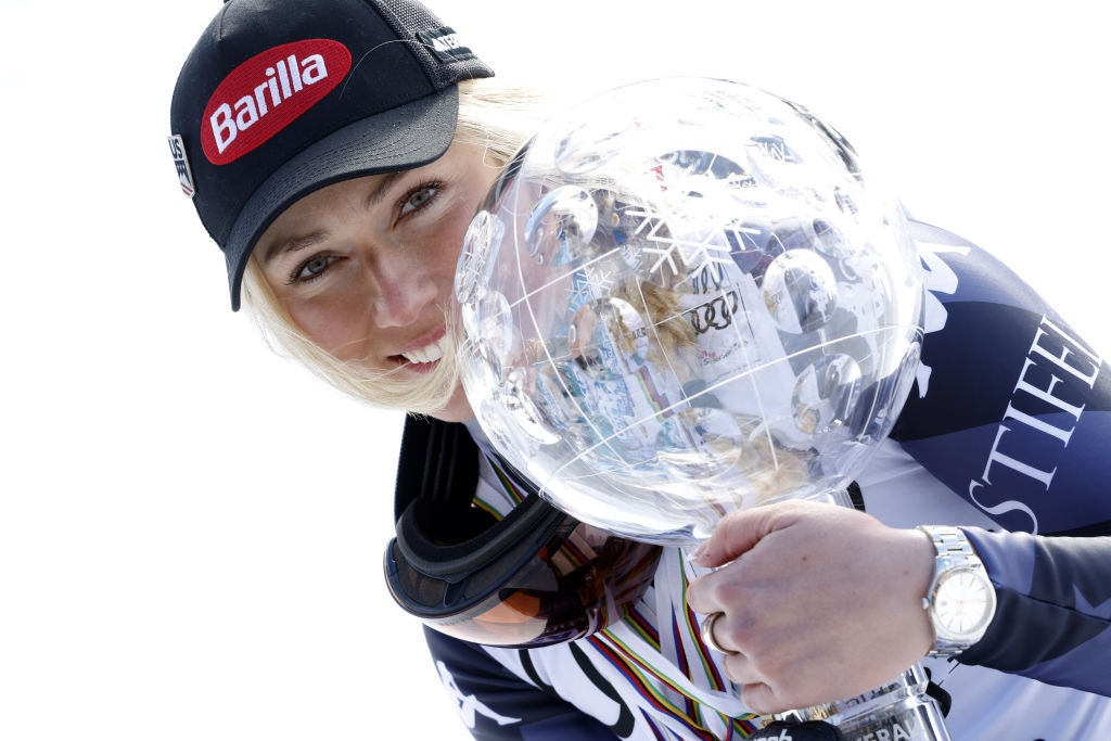 FIS World Cup record-breaker Mikaela Shiffrin will seek to equal the most women's overall titles with a sixth this season ©Getty Images