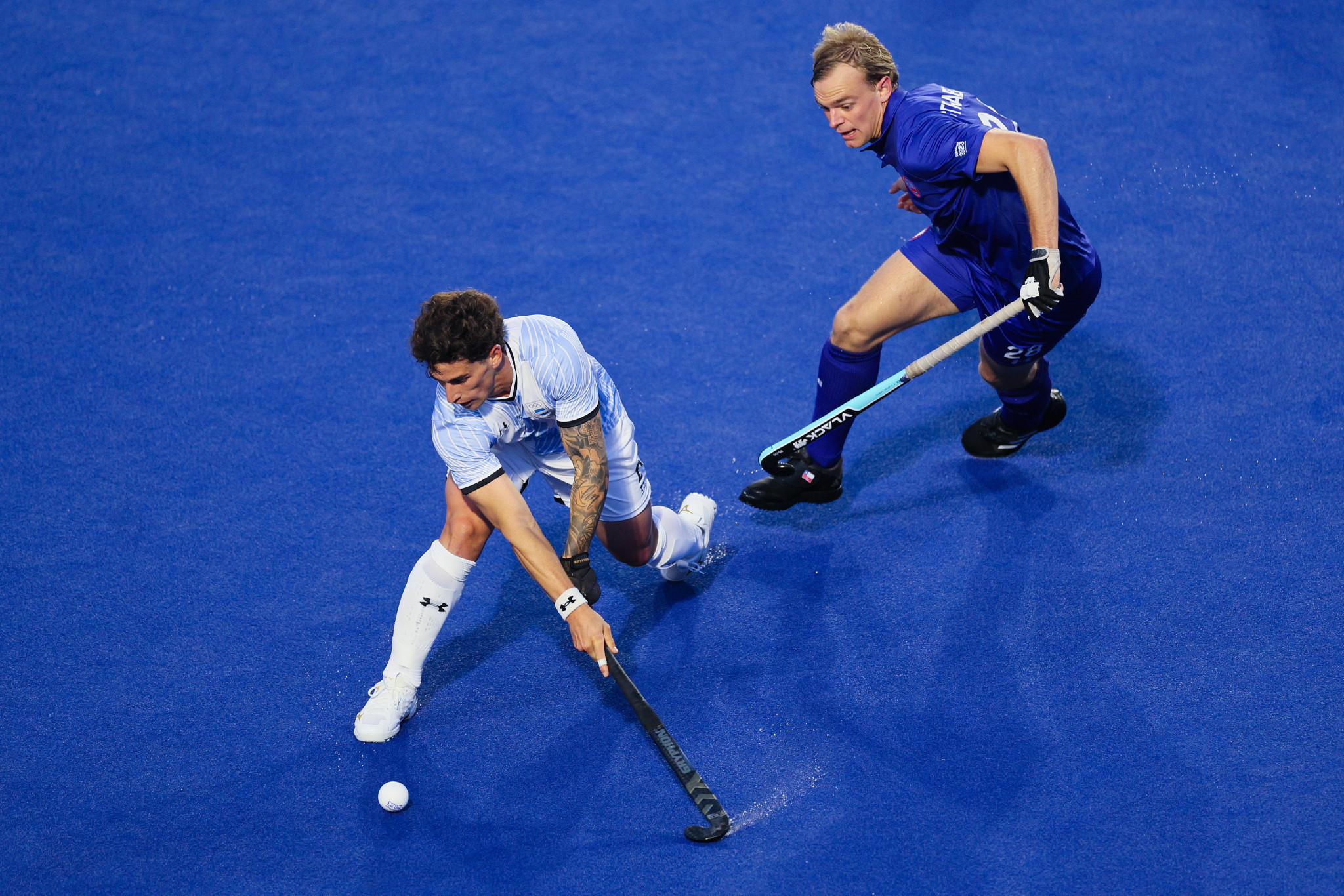 Preliminary round hockey matches continued as per schedule on Friday ©Getty Images