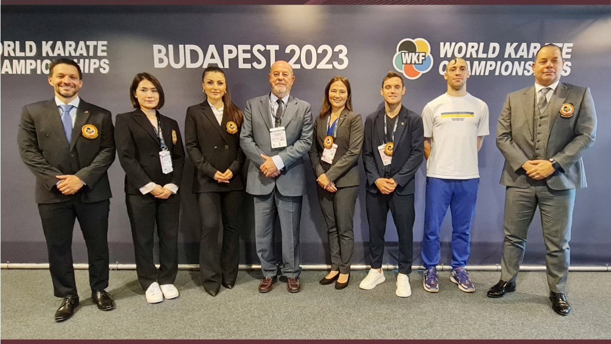 Diaz and Brose see off challengers to retain places on WKF Athletes’ Commission