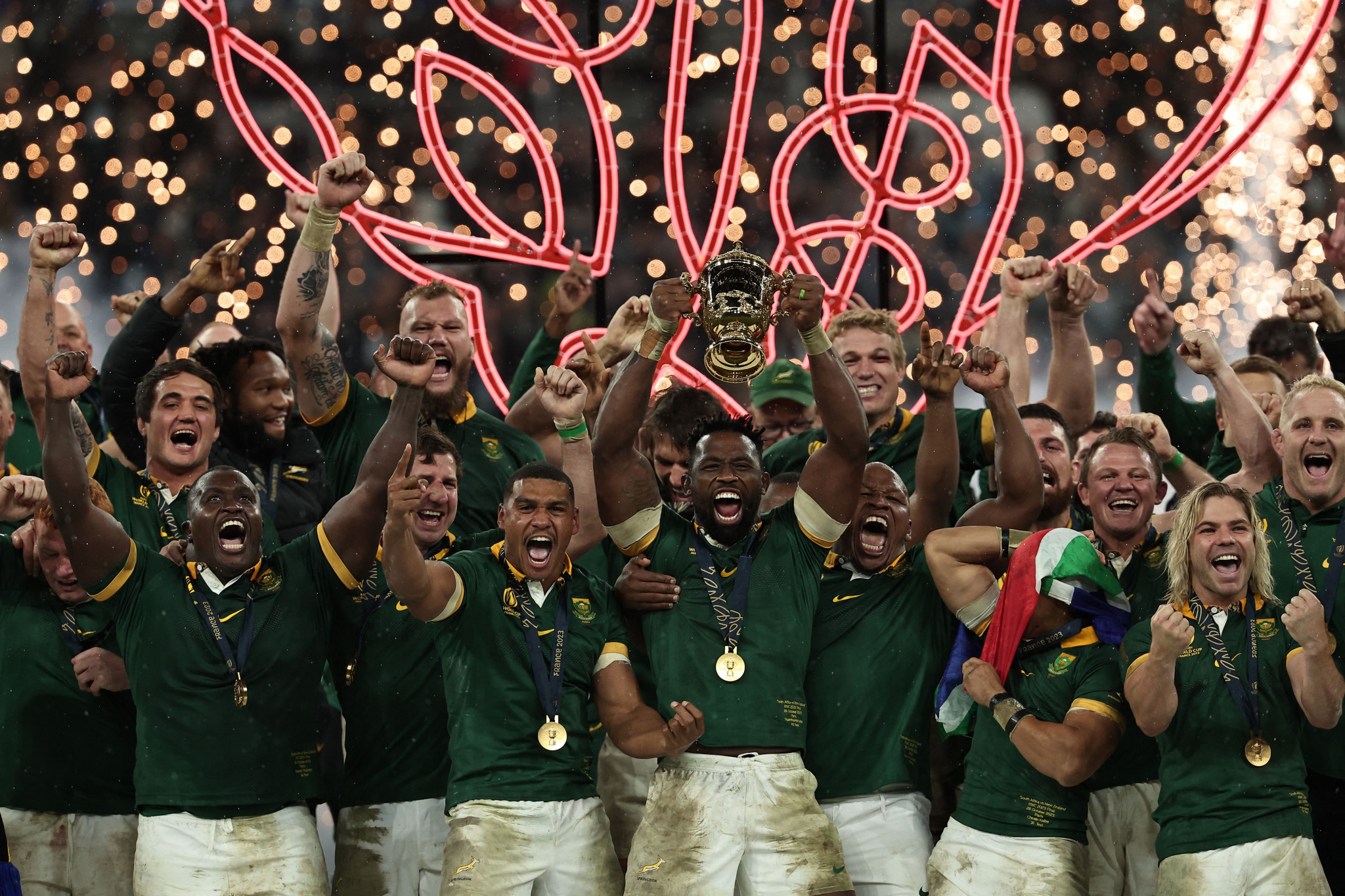South Africa beat New Zealand for a fourth Rugby World Cup title ©Getty Images