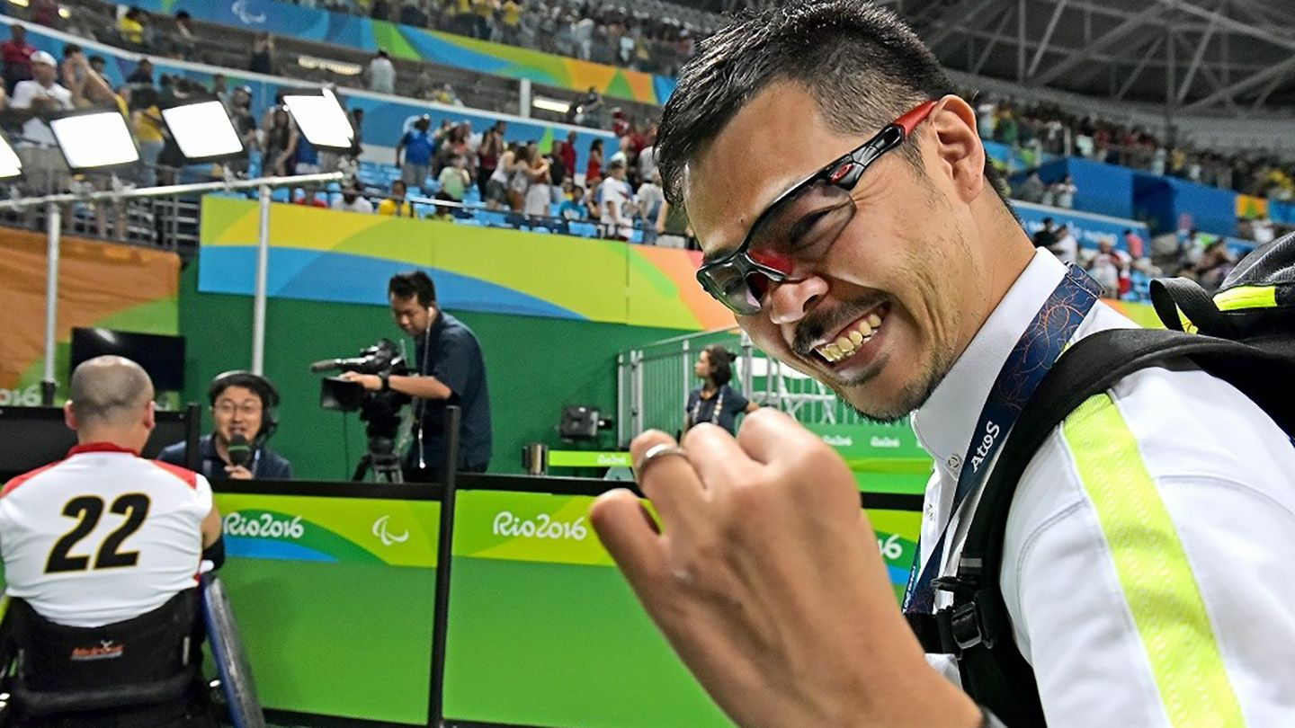 Japanese wheelchair rugby player Hiroyuki Misaka was among those elected to the APC Athletes' Committee ©Barclays