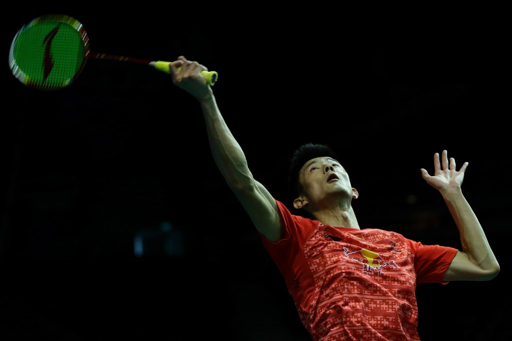 Top men's seed Chen Long remains in contention