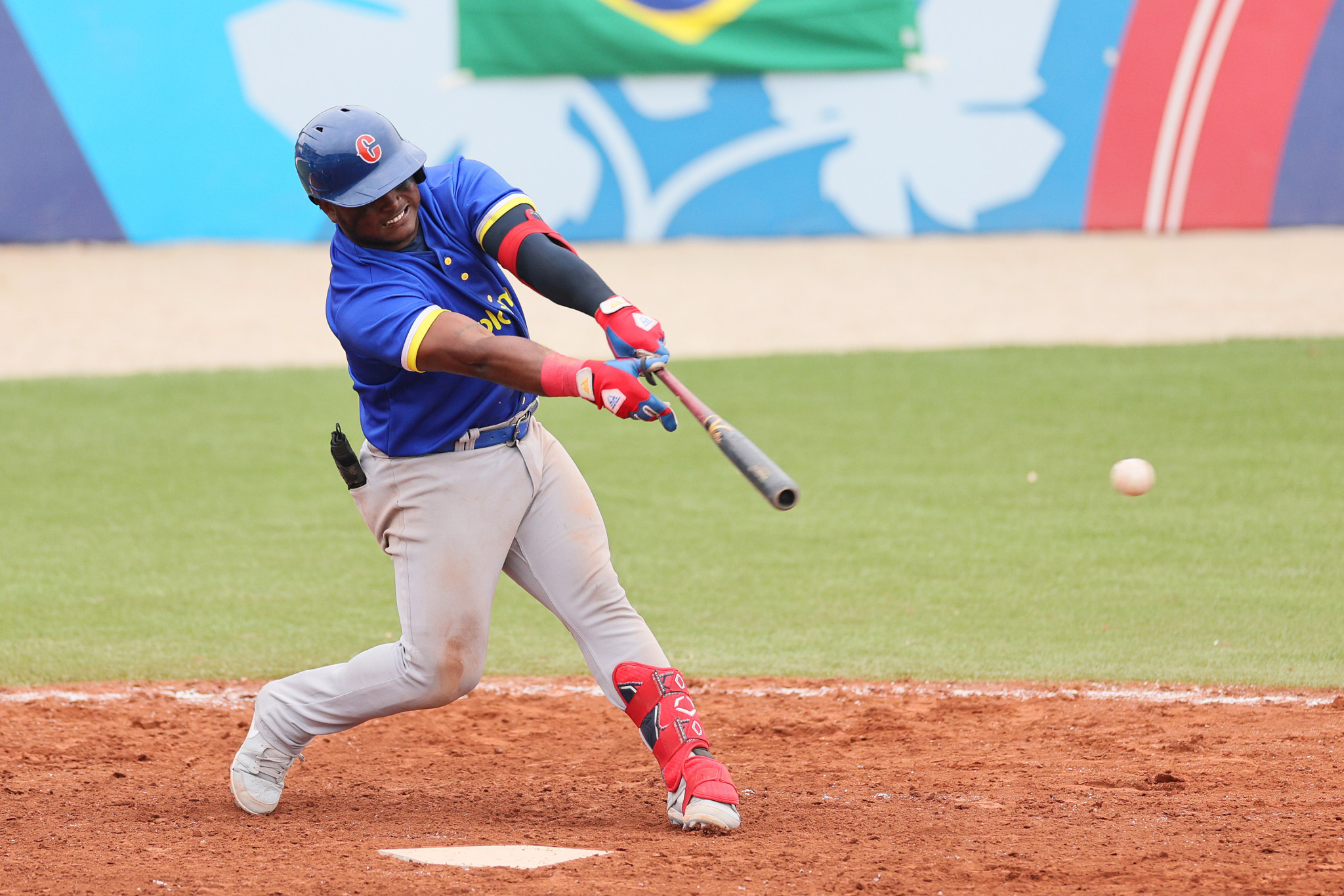 Dilson Herrera scored two runs in the sixth inning to help Colombia win their first medal in baseball at the Pan American Games for 52 years ©Getty Images