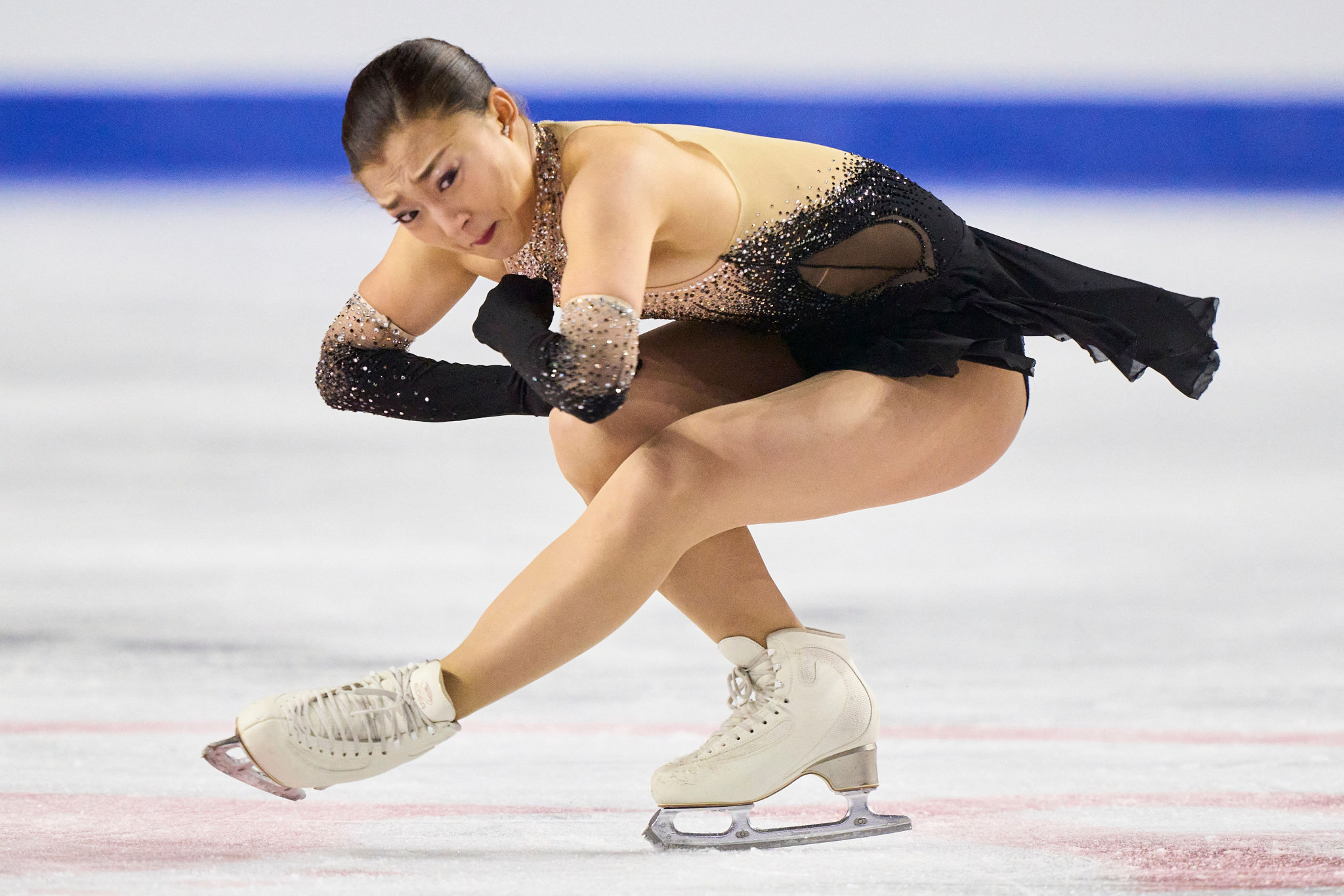 Kaori Sakamoto took the Skate Canada International women's title in commanding fashion with 226.13 points ©Getty Images