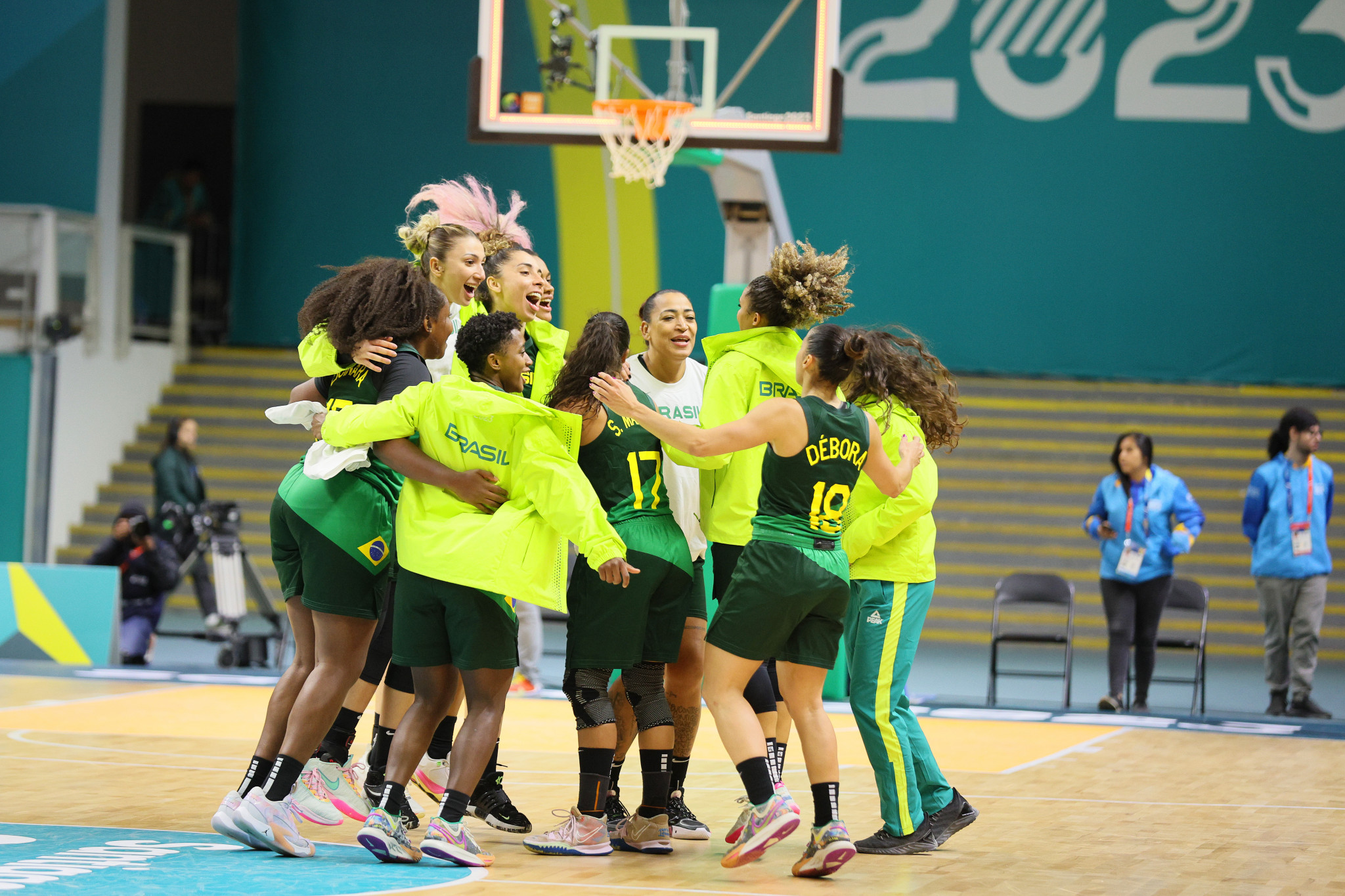 Brazil had a great day in team sports, as they won the basketball final against Colombia 50-40 ©Getty Images 