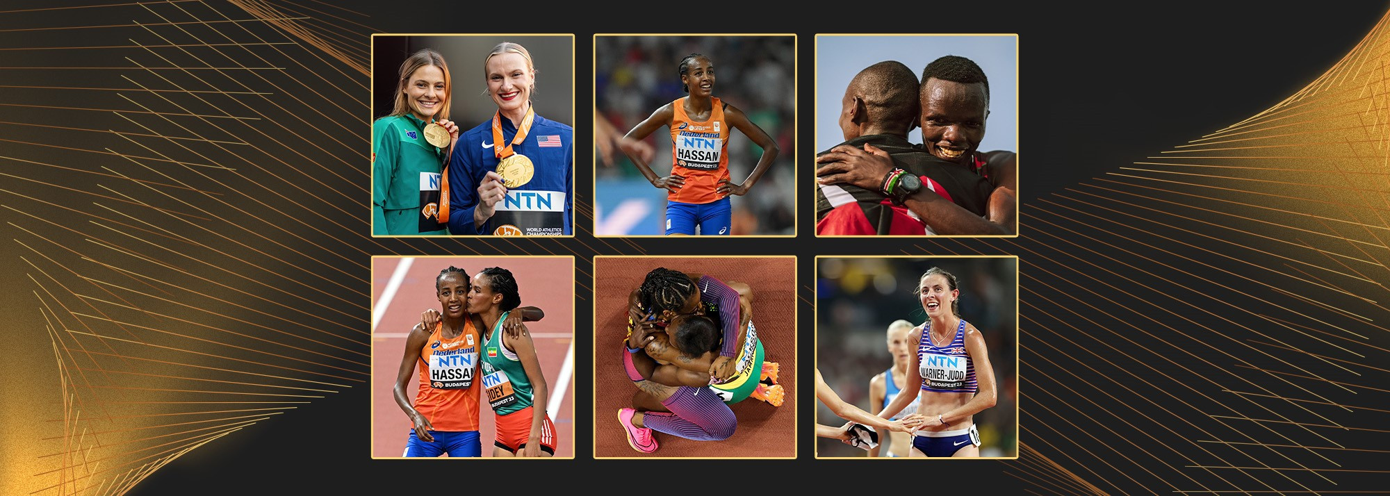 A shortlist of six athletics moments have been shortlisted for the International Fair Play Award ©World Athletics