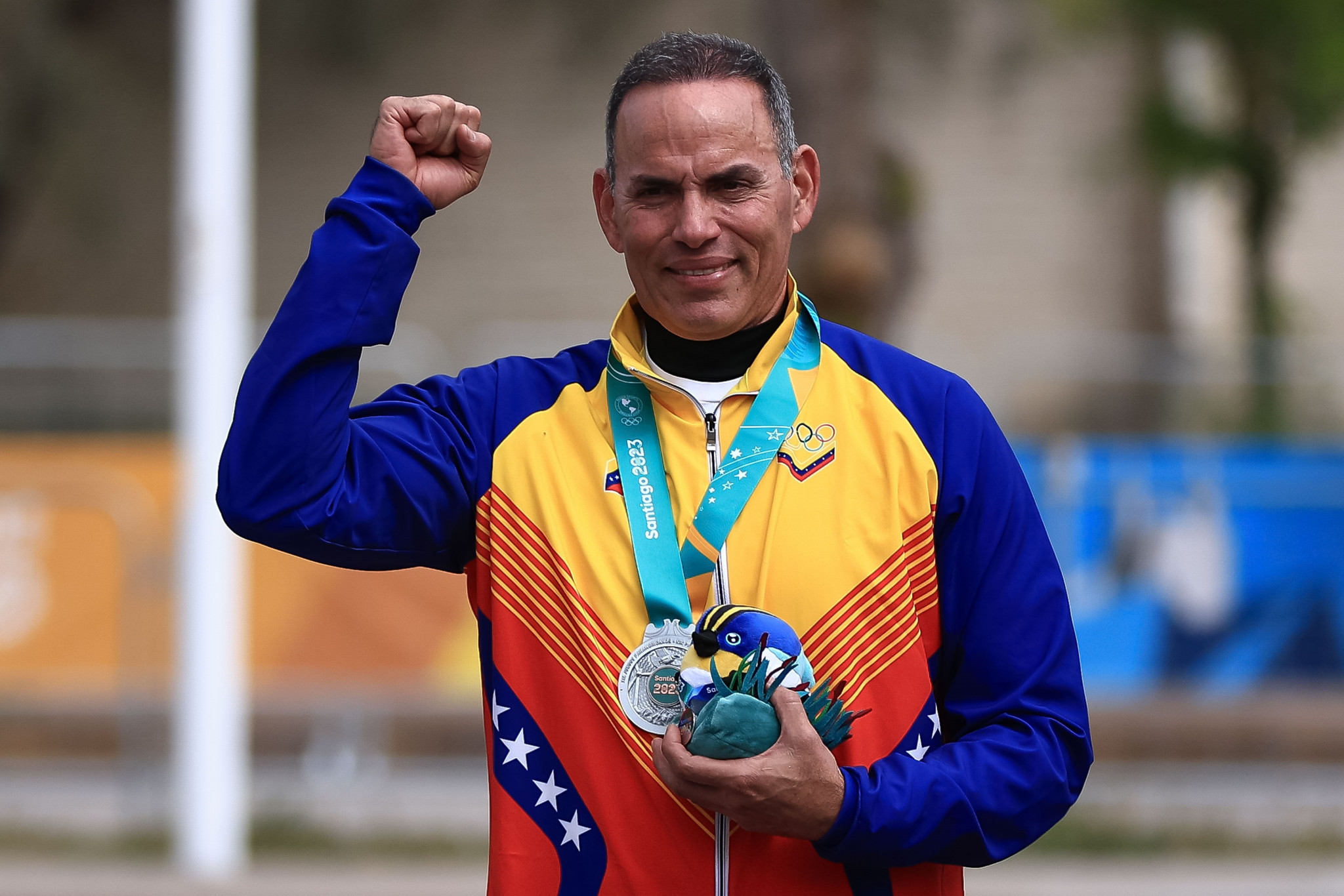 Leonel Martinez is set to compete at Paris 2024 at the age of 60 ©Getty Images