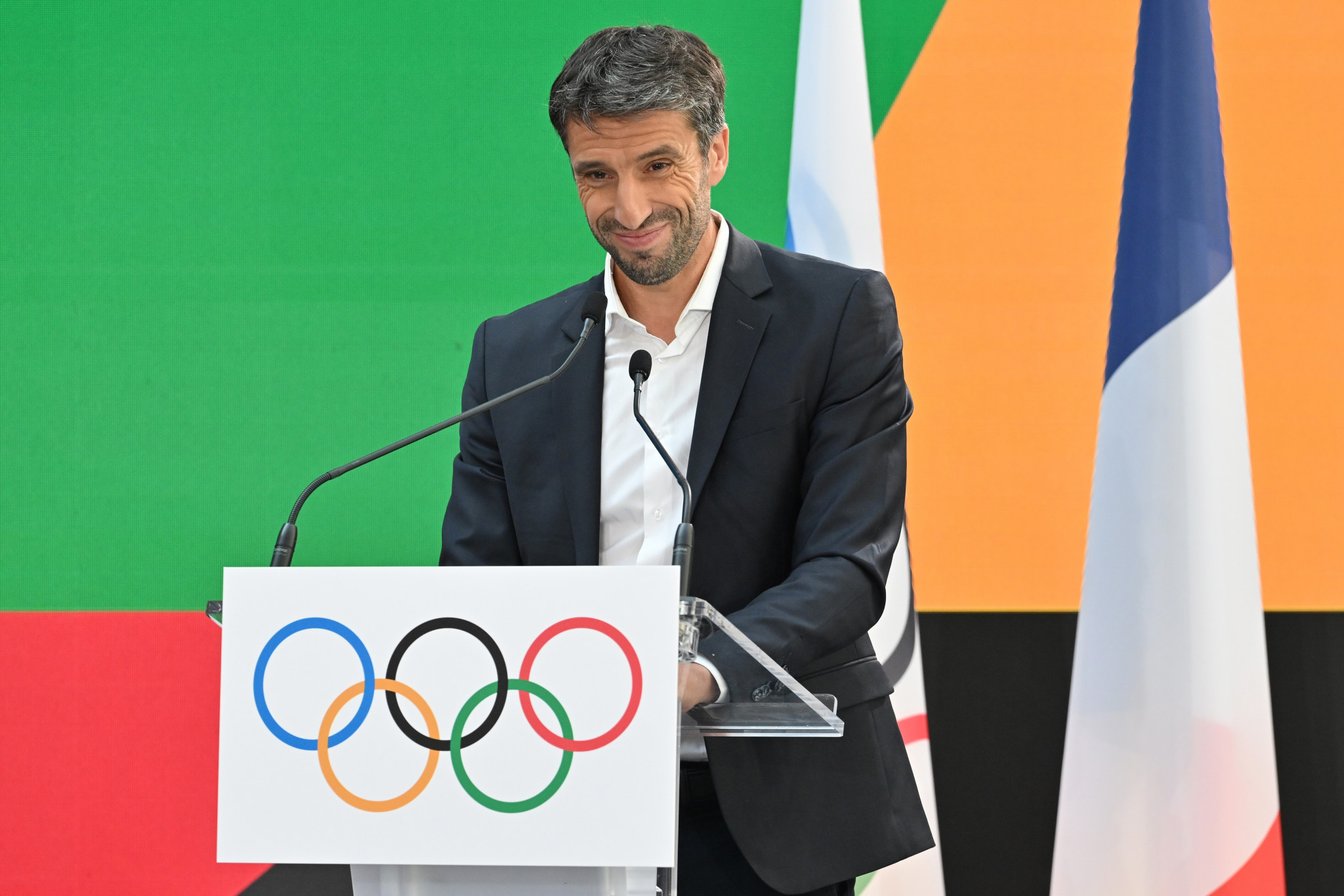 The Paris 2024 Organising Committee, led by Tony Estanguet, are set to review their budget ©Getty Images