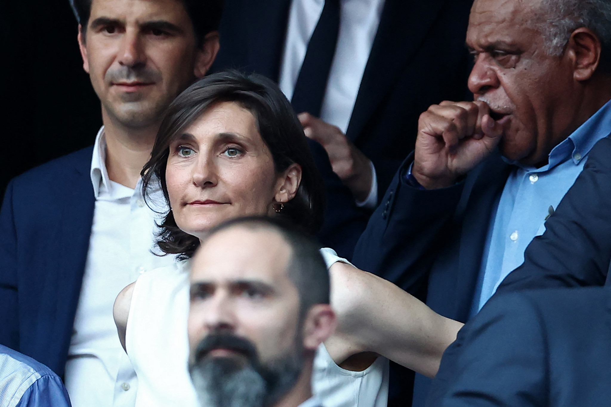 France's Sports Minister Amélie Oudéa-Castéra has played down concerns over the impact of inflation on the Olympics ©Getty Images