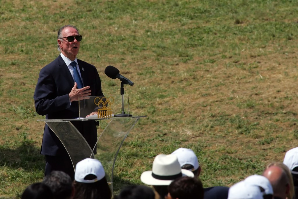 Rio 2016 President Carlos Nuzman claimed being in Ancient Olympia for the special ceremony to mark the start of the Torch Relay was to 