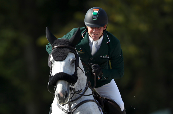 Shane Sweetnam secured a commanding victory at the Longines FEI Jumping World Cup in Lexington