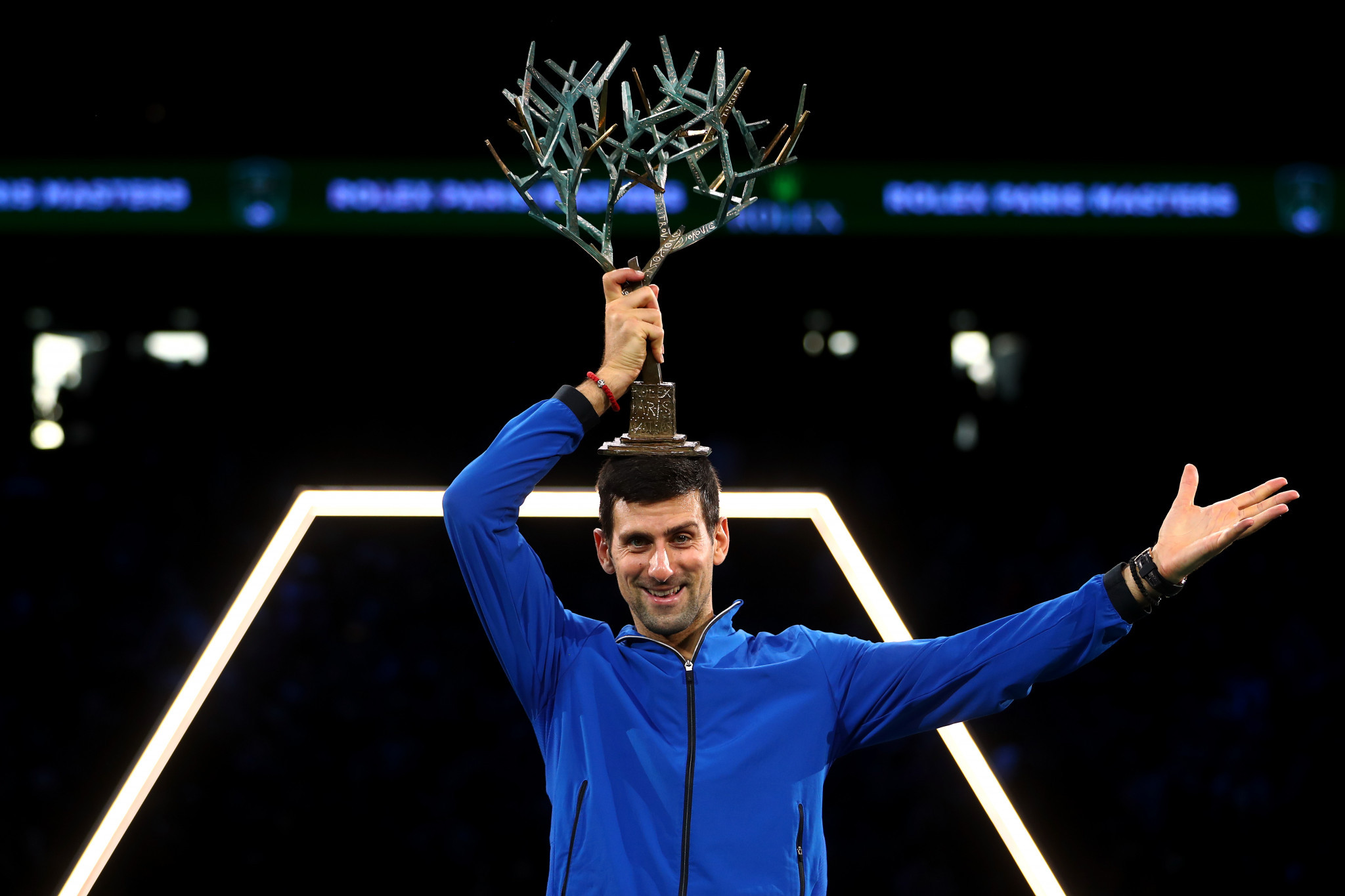 For the seventh time in his career, 'Nole' gathered at the Paris Masters 1000. © Getty Images