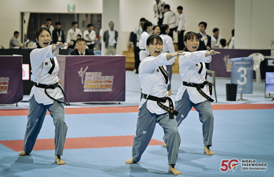 The local team had the highest number of participants at Taekwondowon, and unsurprisingly, Team Korea led the medal table ©World Taekwondo 