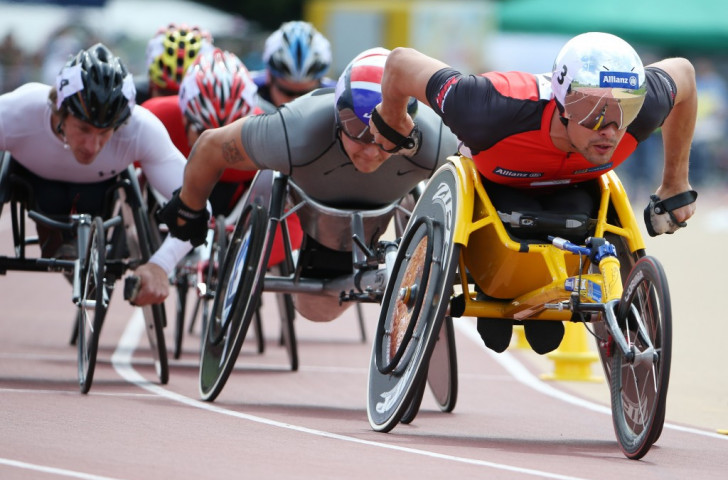 Switzerland's Marcel Hug claimed two gold medals on the second day of action in Nottwil