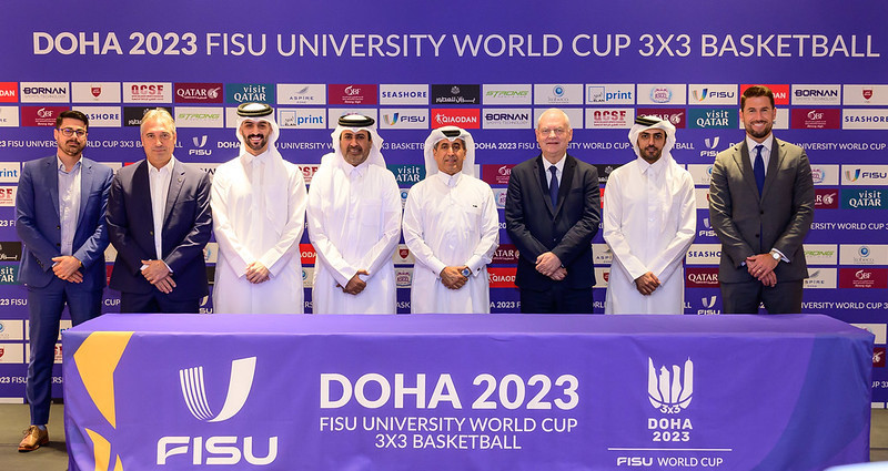 The 2023 FISU UNIVERSITY WORLD CUP 3x3 Basketball in Qatar will kick off with 24 teams