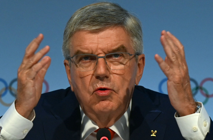 Thomas Bach doesn't even consider canceling Paris 2024 due to the growing conflicts © Getty Images