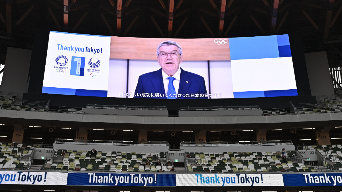 Thomas Bach, president of the IOC, at the last Olympic Games. © Getty Images