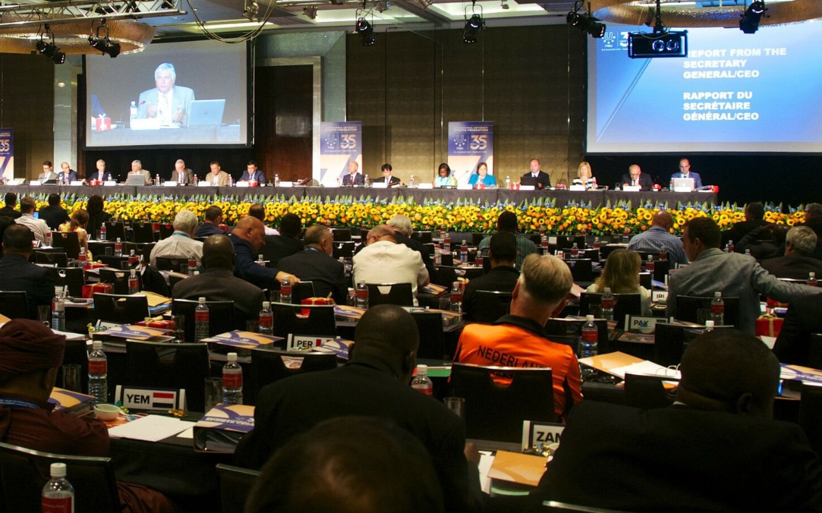 164 member associations from all over the world were invited to the General Assembly. FISU