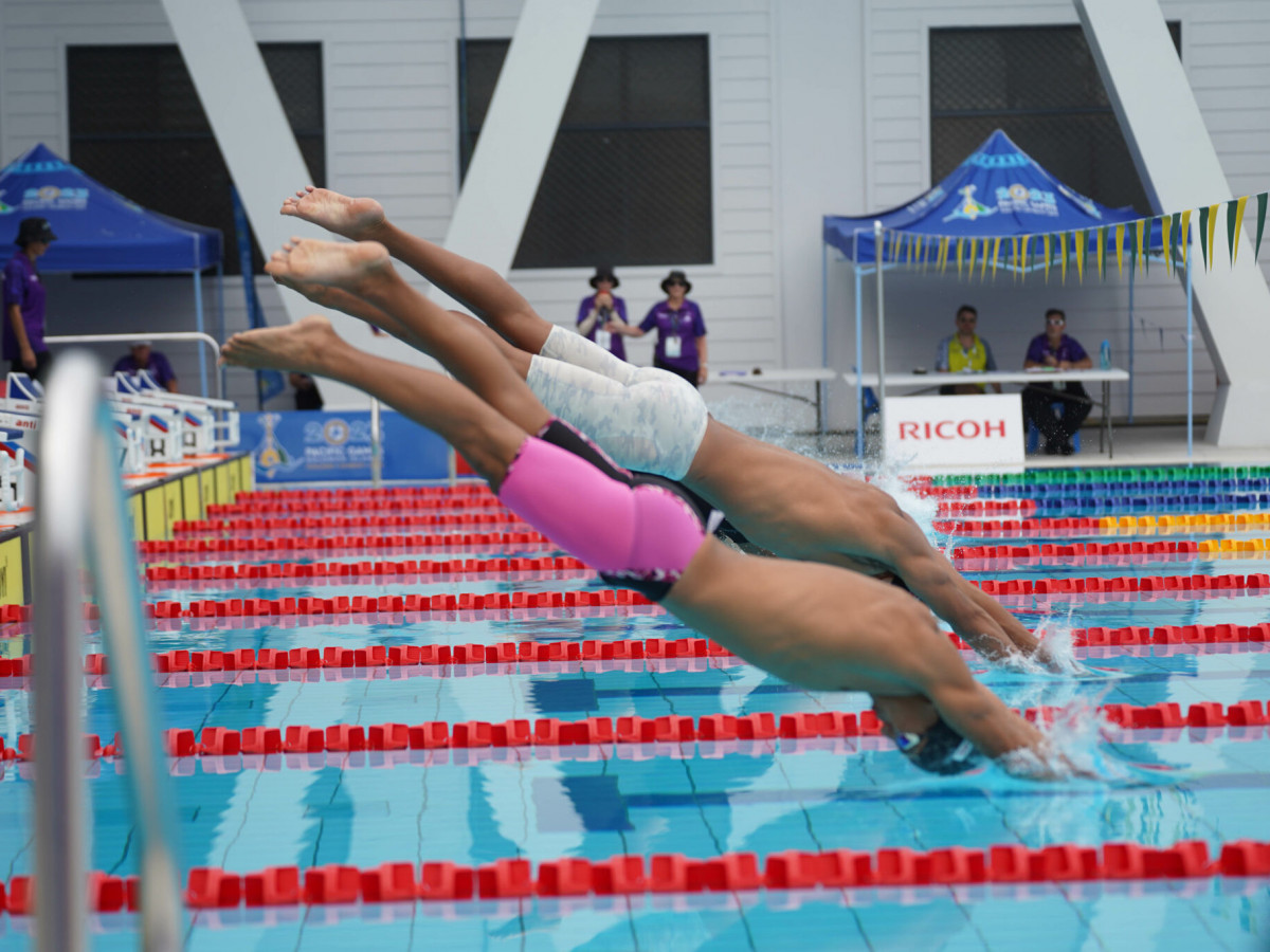 Sol2023: New Caledonia shines in swimming, leading the medal tally