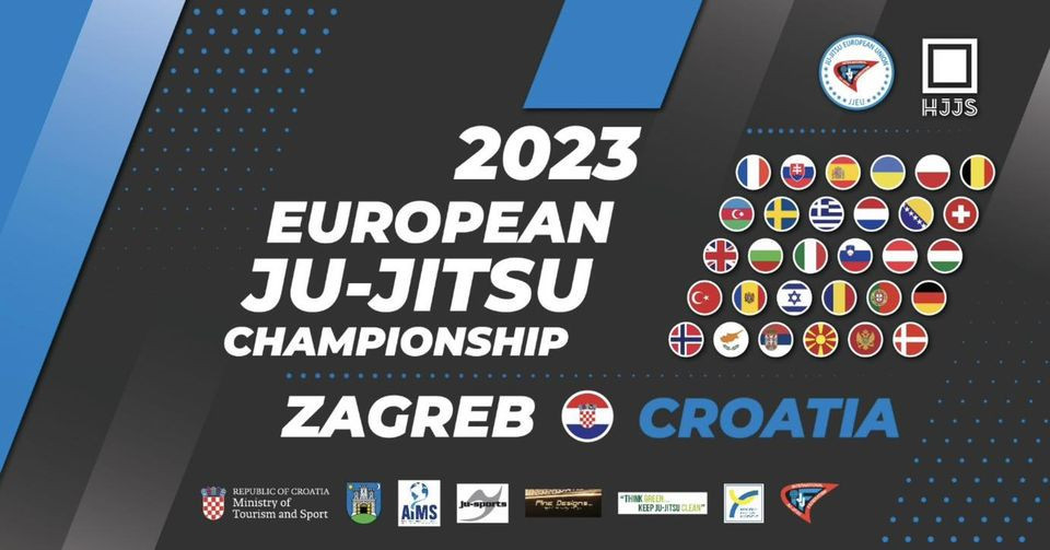 Zagreb alive with pure excitement at the European Jiu-Jitsu Championship