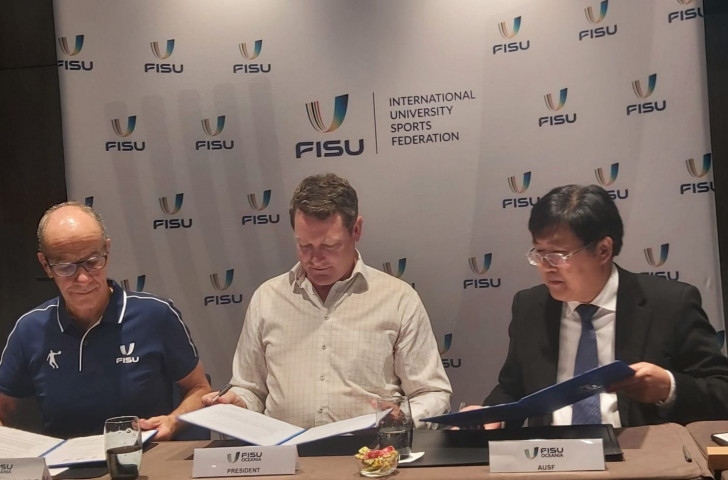 AUSF and FISU Oceania join forces and sign a Memorandum of Understanding