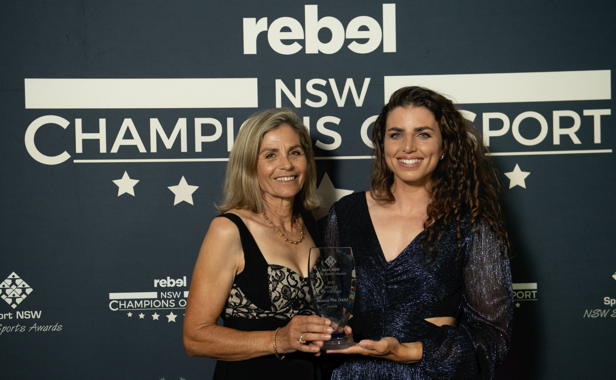 Jess Fox and her mom, Myriam Fox-Jerusalmi. REBEL NSW