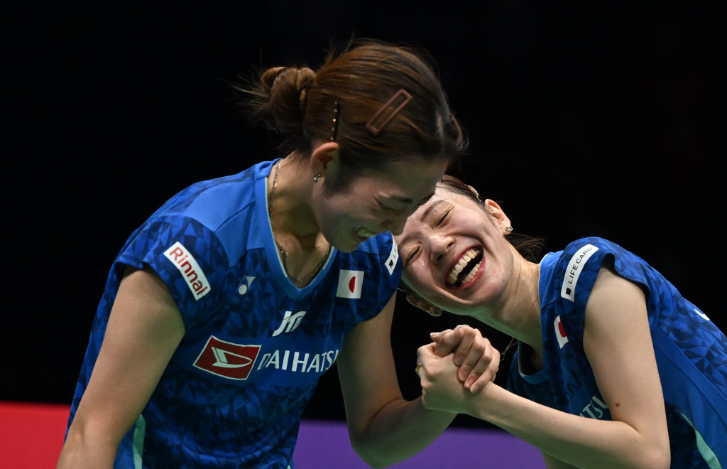 Nami Matsuyama and Chiharu Shida. ©
 HSBC BWF