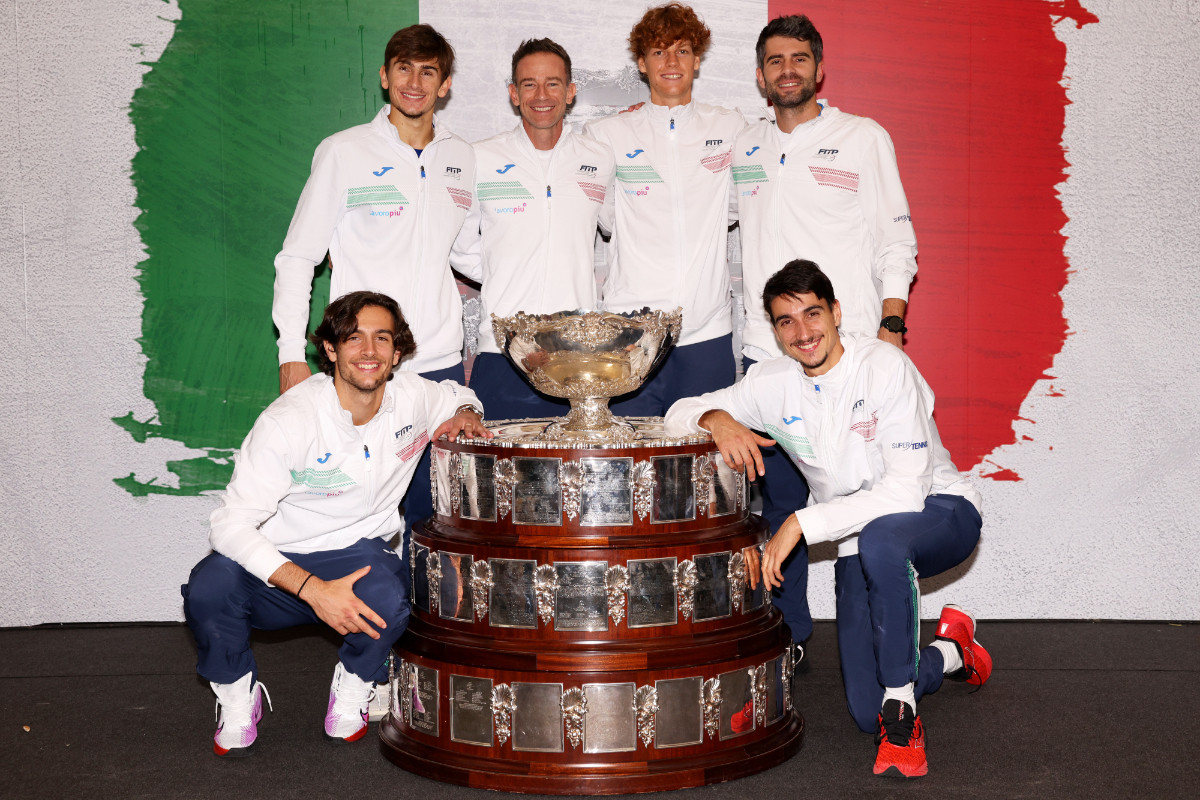 Italian tennis had a great party in Malaga. © Getty Images