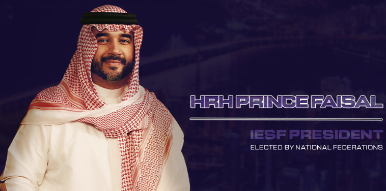 HRH Prince Faisal elected IESF President