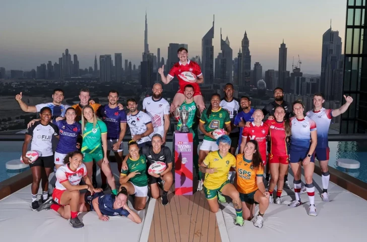 Dubai, Starting Point for HSBC SVNS 2024 © World Rugby